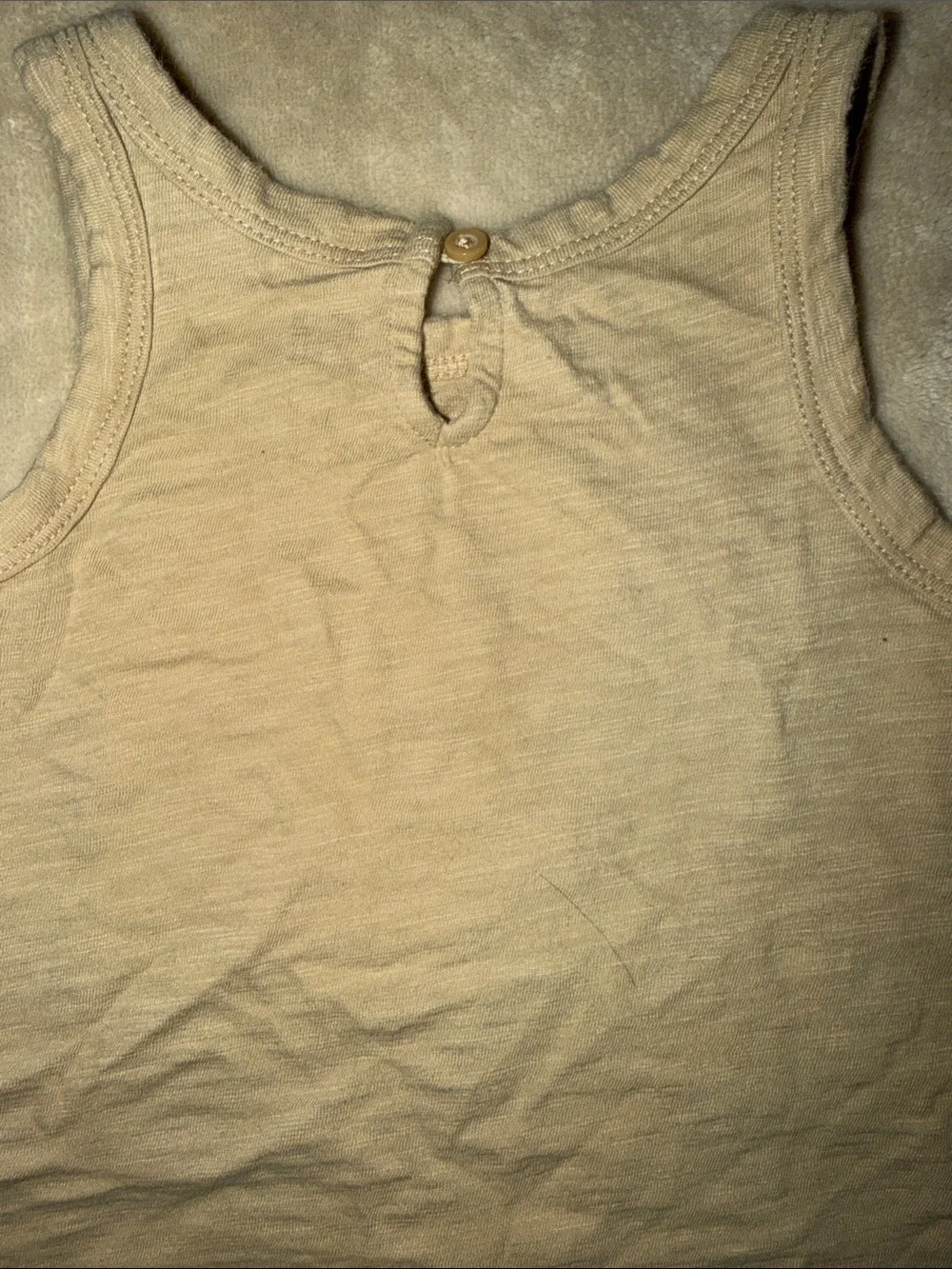 GAP Tan Tank with Watermelon Graphic & Teal Shorts Kids Matching Set